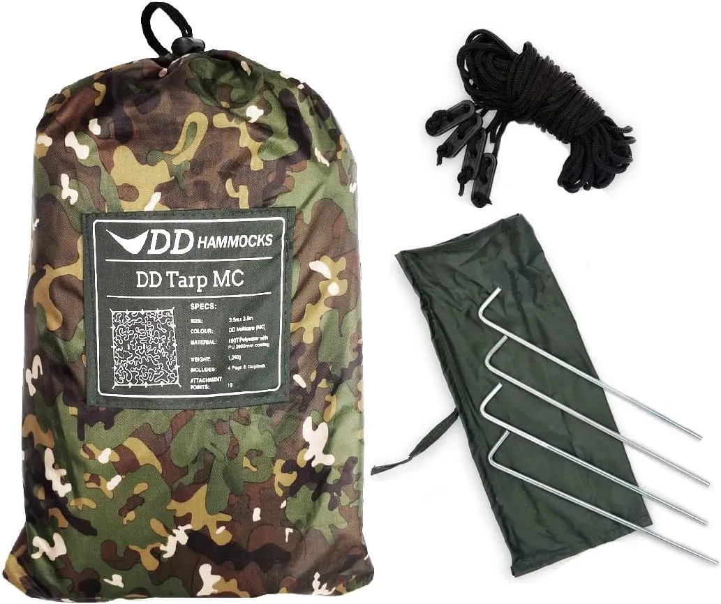 DD Hammocks - DD Tarp 3.5 x 3.5 - MC: 11.5ft x 11.5ft