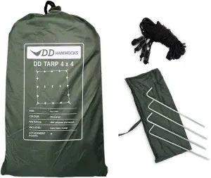 DD Hammocks - DD Tarp 4x4 - Olive Green: 13ft x 13ft