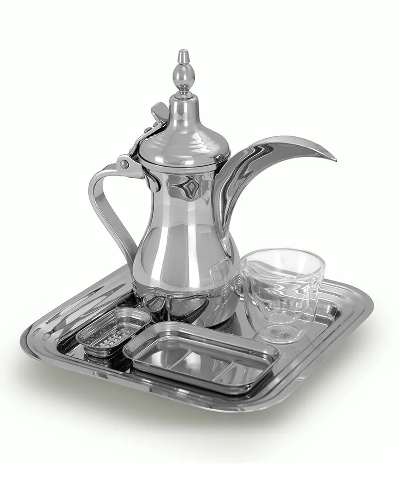 Deem Arabic Coffee Serving Set - Stainless Steel