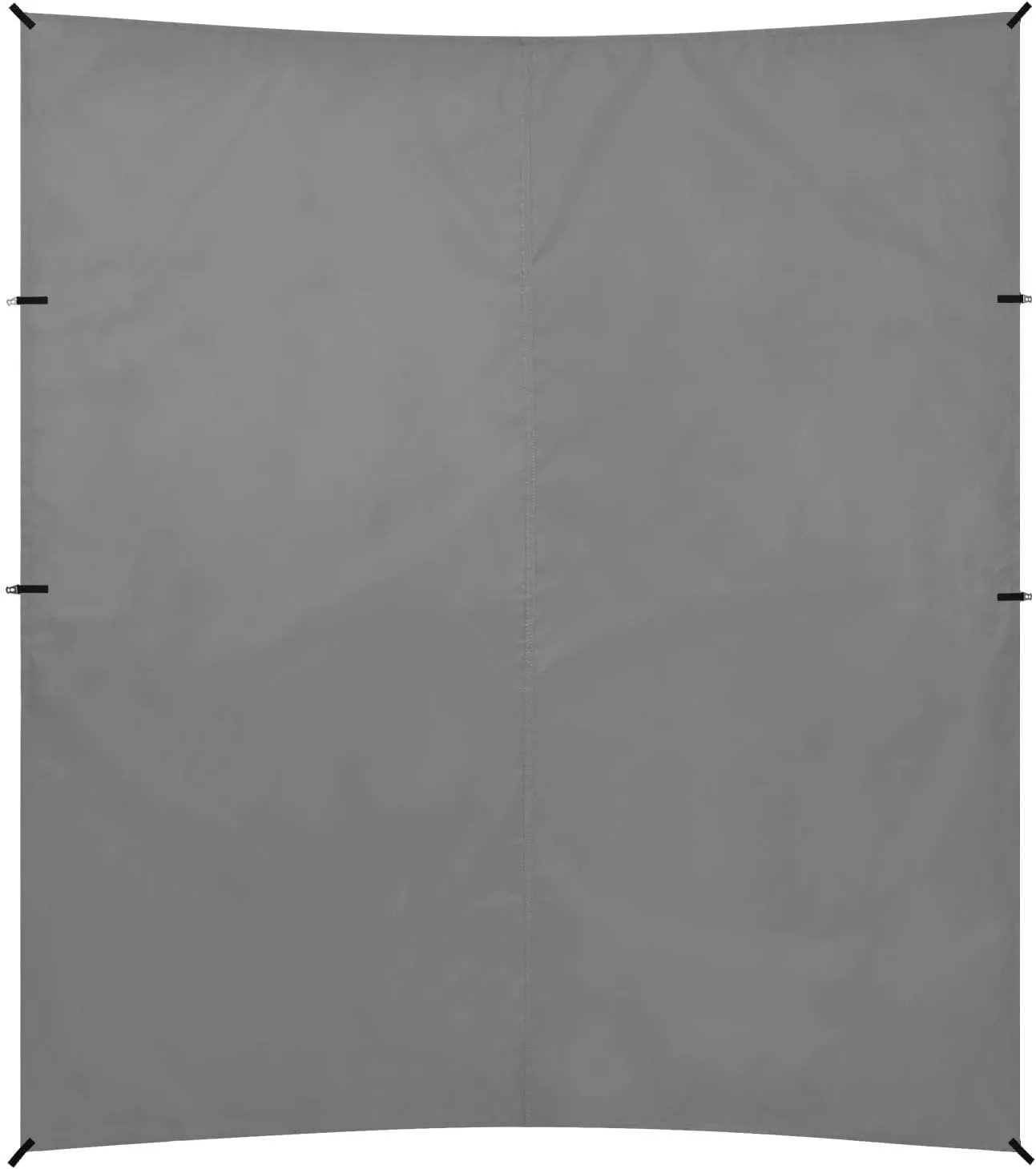 Dim Gray Foldable Beach Canopy UPF50  Waterproof Sun Shade with Sandbags & Sand Shovel for Backyard, Grassland, Park