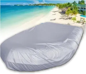 Dinghy Cover 7 Sizes Boat Tarp UV Resistant Dinghy Covers for Small Inflatable and Rigid Inflatable Boats,270 * 165 * 46cm
