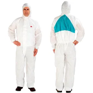 Disposable Protective Coverall 4520 - White/Green