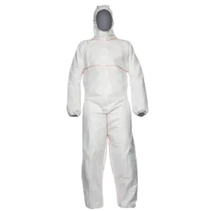 Disposable SFR Coverall with 3 Piece Hood - White