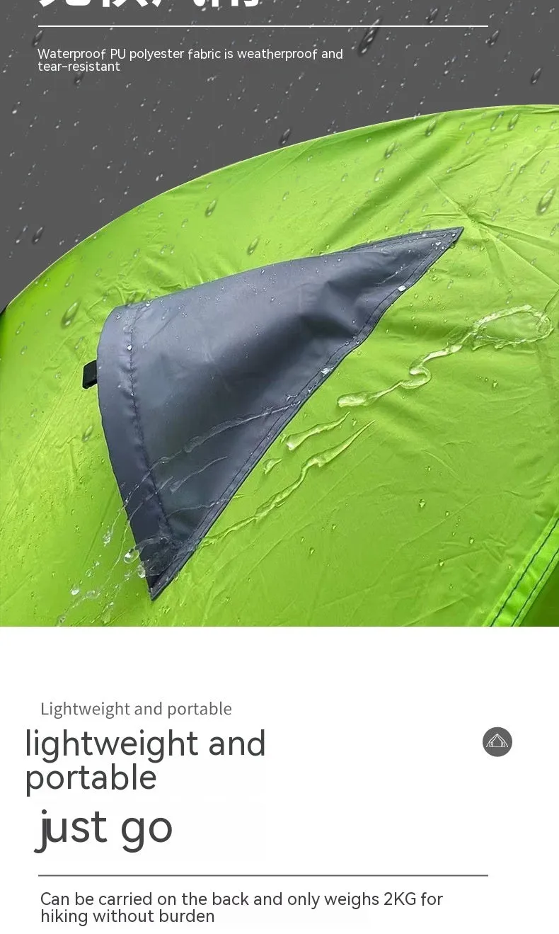 Double-Layer Camping Tent for Outdoor Adventures