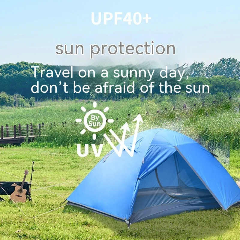 Double-Layer Camping Tent for Outdoor Adventures
