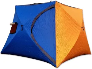 Double Layer Portable Outdoor Lightweight Tent for 5-6 Persons, Pop Up Tent Waterproof Sun Shade Anti Uv for Beach/Hiking/Backpacking/Fishing Instant 4 Season Sun Shelter