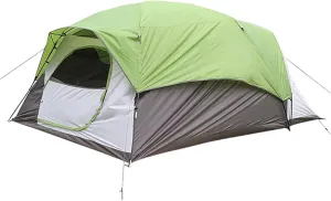 Double-Layer Tent Rainproof Sunshade Outdoor Camping Tent Easy to Build Family Park Tent