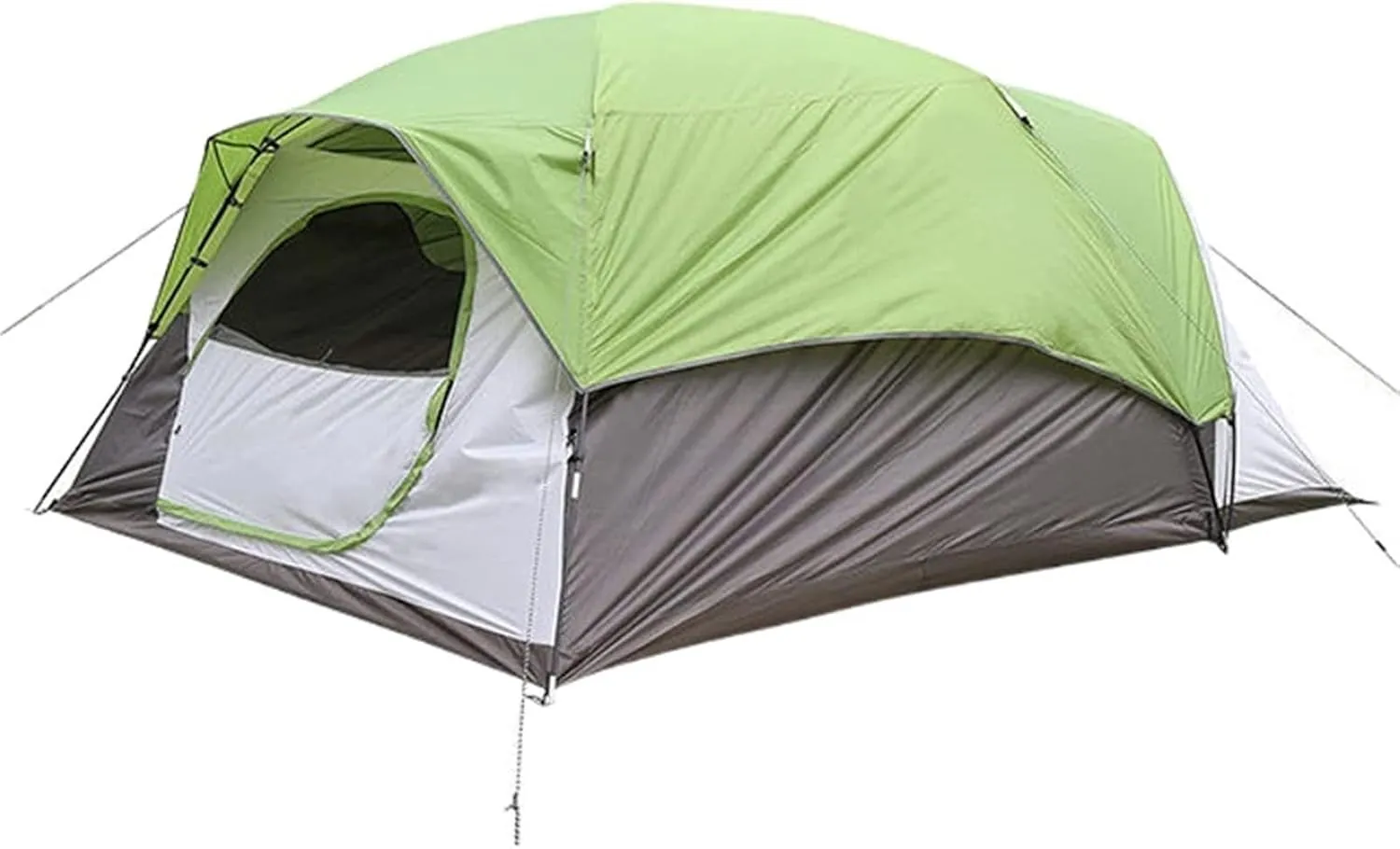 Double-Layer Tent Rainproof Sunshade Outdoor Camping Tent Easy to Build Family Park Tent