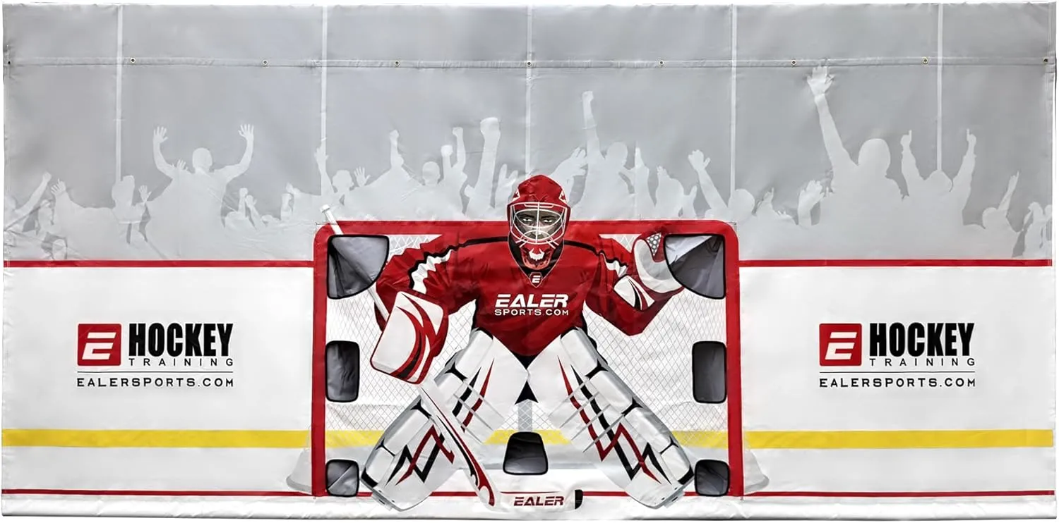 Ealer HTST80 Shooting Tarp - Street Goalie Shooting Tarp - Hockey Goal Practice Target