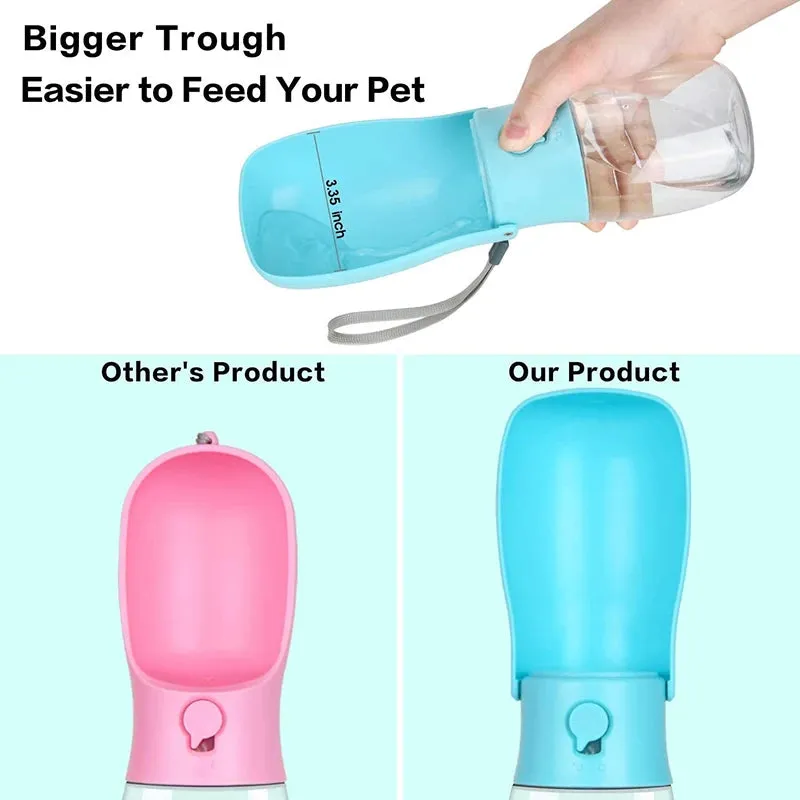 Eco-friendly Wide Sink Dog Water Bottle