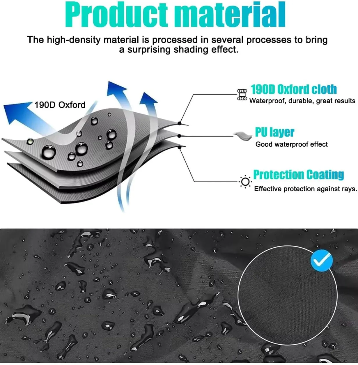 Electric Scooter Cover, All Season Universal Scooter Cover, Waterproof Sun, Tear Proof Night Reflective and Lock-Holes&Storage Bag for with Seat or Without Foldable Kick Scooter