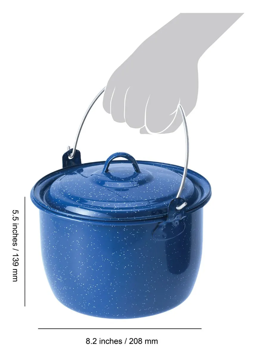 Enamelware Convex Kettle