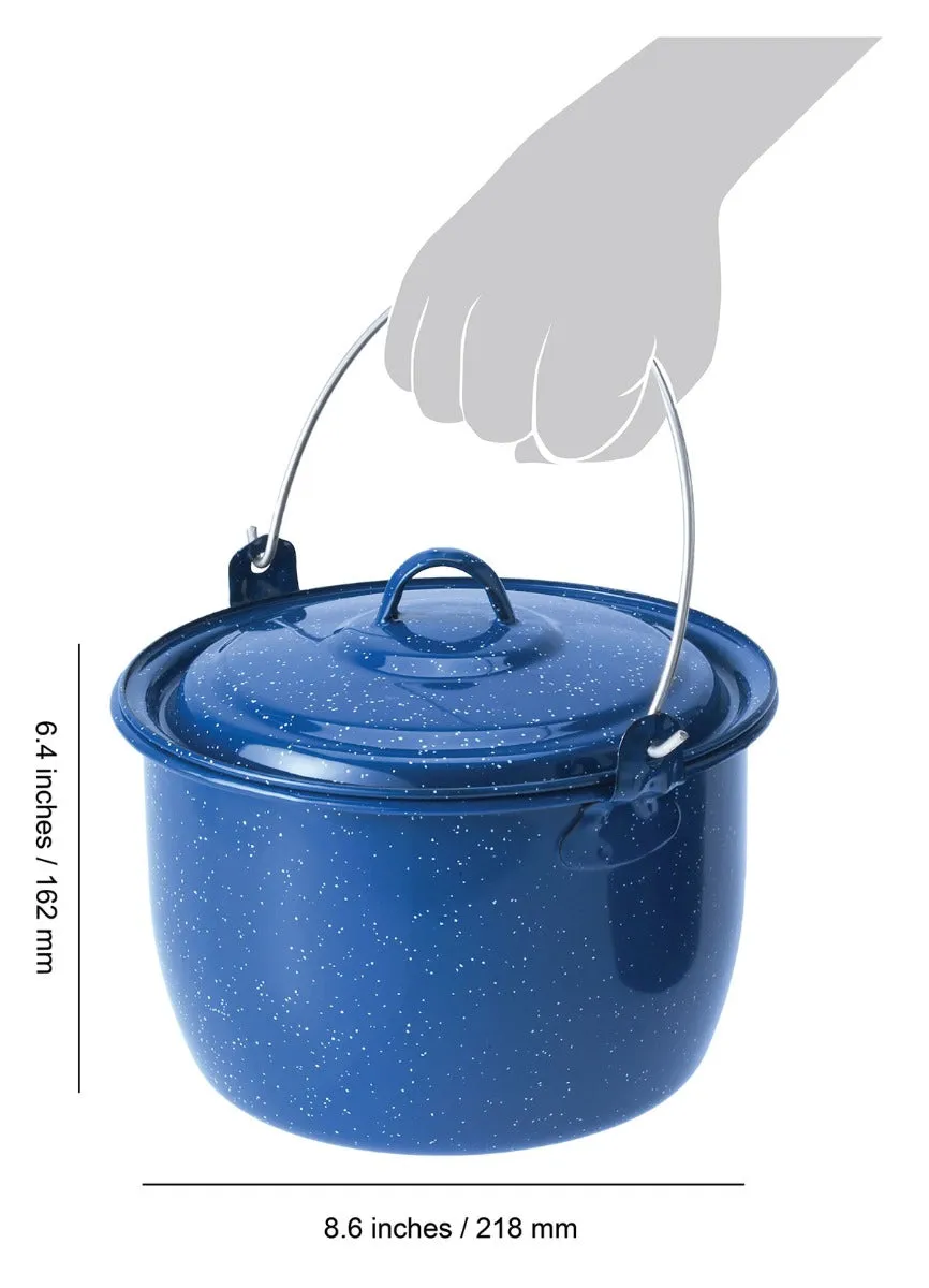 Enamelware Convex Kettle