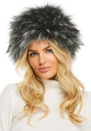Fabulous-Furs Donna Salyers Tawny Fox Faux Fur Russian Style Hat