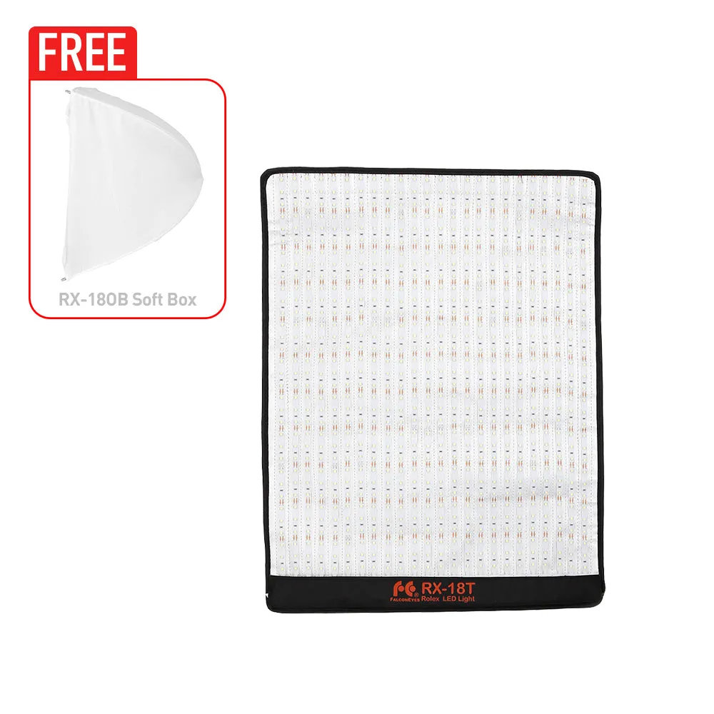 FalconEyes RX-18T 62W Roll-Flex Flexible LED Panel