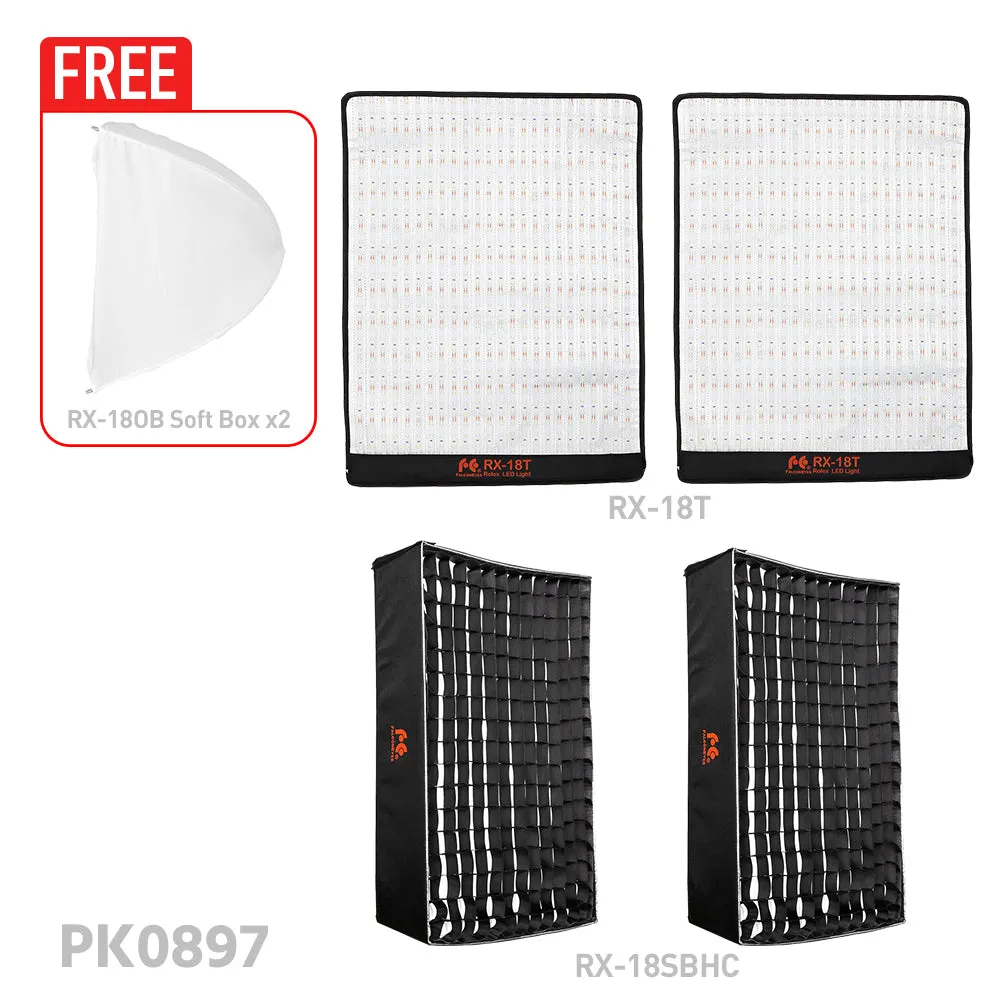 FalconEyes RX-18T 62W Roll-Flex Flexible LED Panel