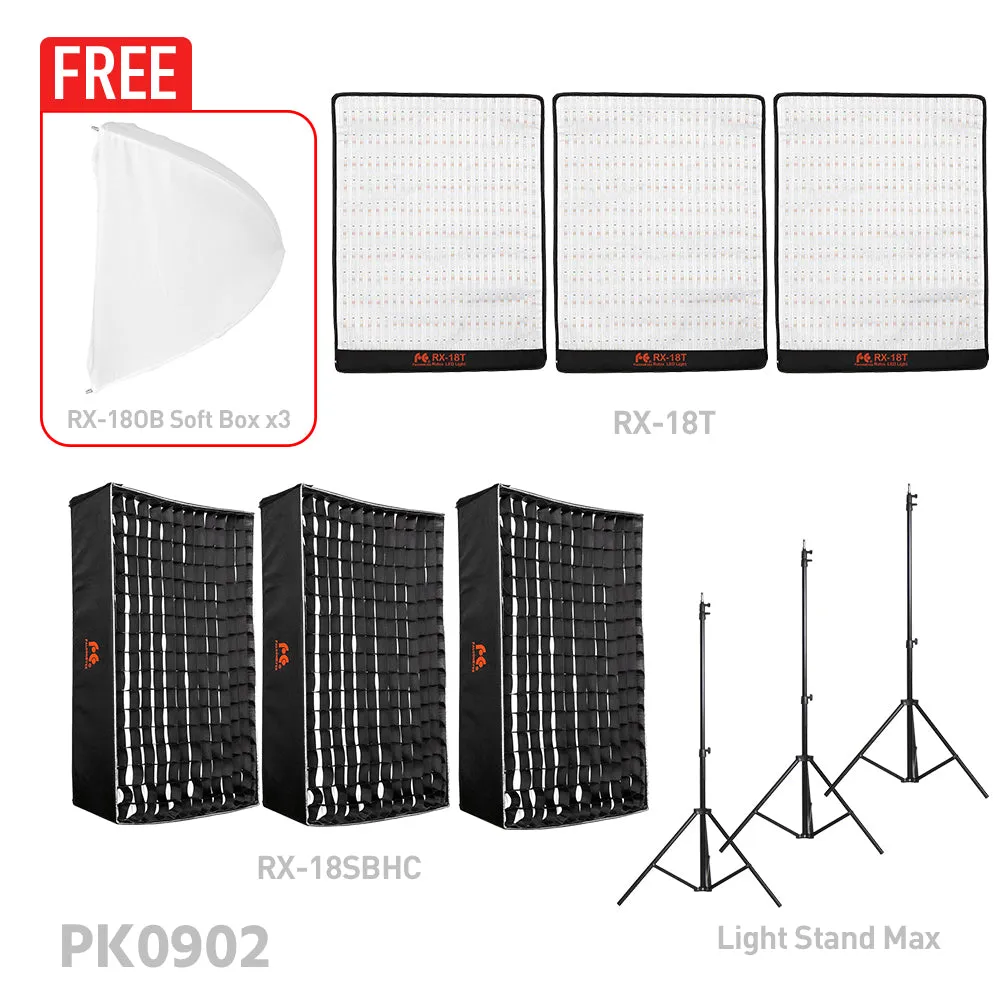 FalconEyes RX-18T 62W Roll-Flex Flexible LED Panel