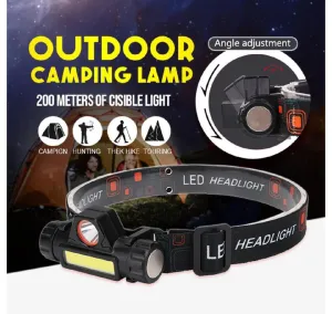Flashlight Mini for outdoor High and cycling, Power LED working, camping Headlamp Flash discount Portable hiking, Price drop racing