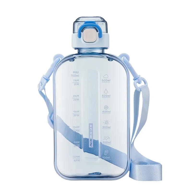 Flat Summer Season Water Bottles 750ML