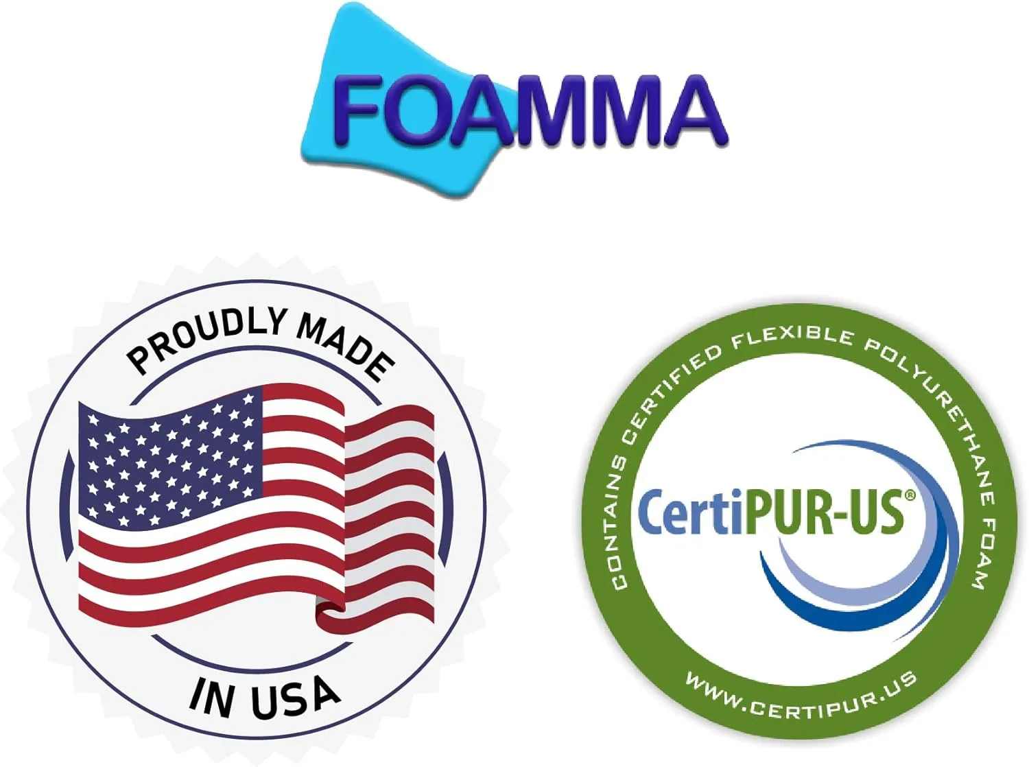 Foamma 3" x 38" x 75" High Density Roll-Up Camping Mattress with Water Resistant Zipper Cover, Foldable and Portable for Camping, RV Bunk, Tent, Guest Bed, Outdoor and Dorm, CertiPUR-US Certified Foam