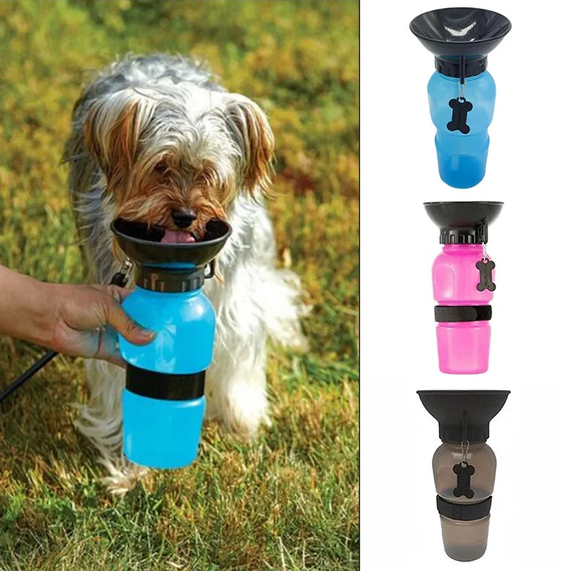 Foldable Anti-spill Water Feeding Bottle
