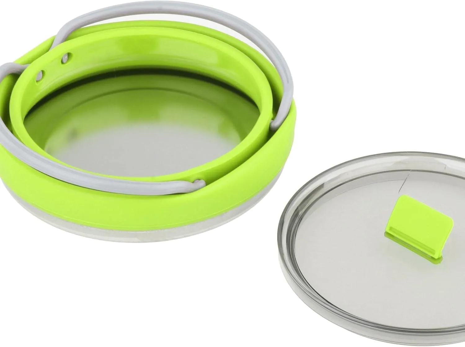 Foldable Cooking Pot Boiler Travel & Portable Camping Water Kettle Outdoor Hiking Backpacking Picnic Cooker Kettle Teapot