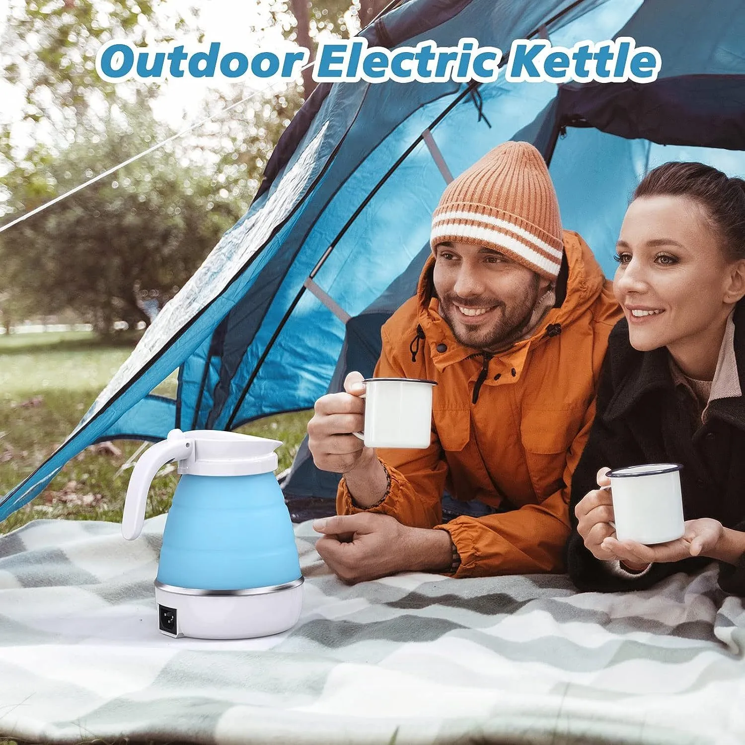 Foldable Electric Kettle | Aliyya.Store