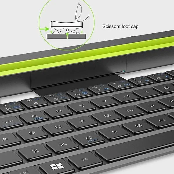Foldable Wireless Rollable Bluetooth Keyboard