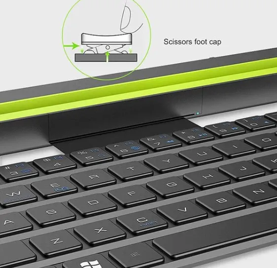 Foldable Wireless Rolly Bluetooth Keyboard