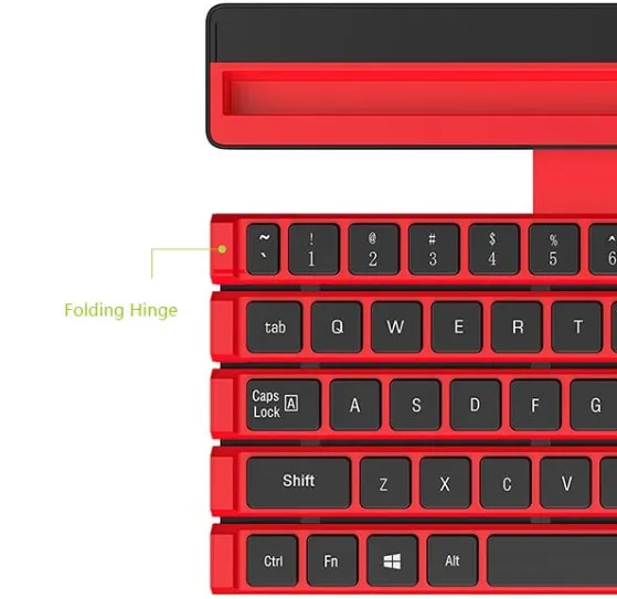 Foldable Wireless Rolly Bluetooth Keyboard