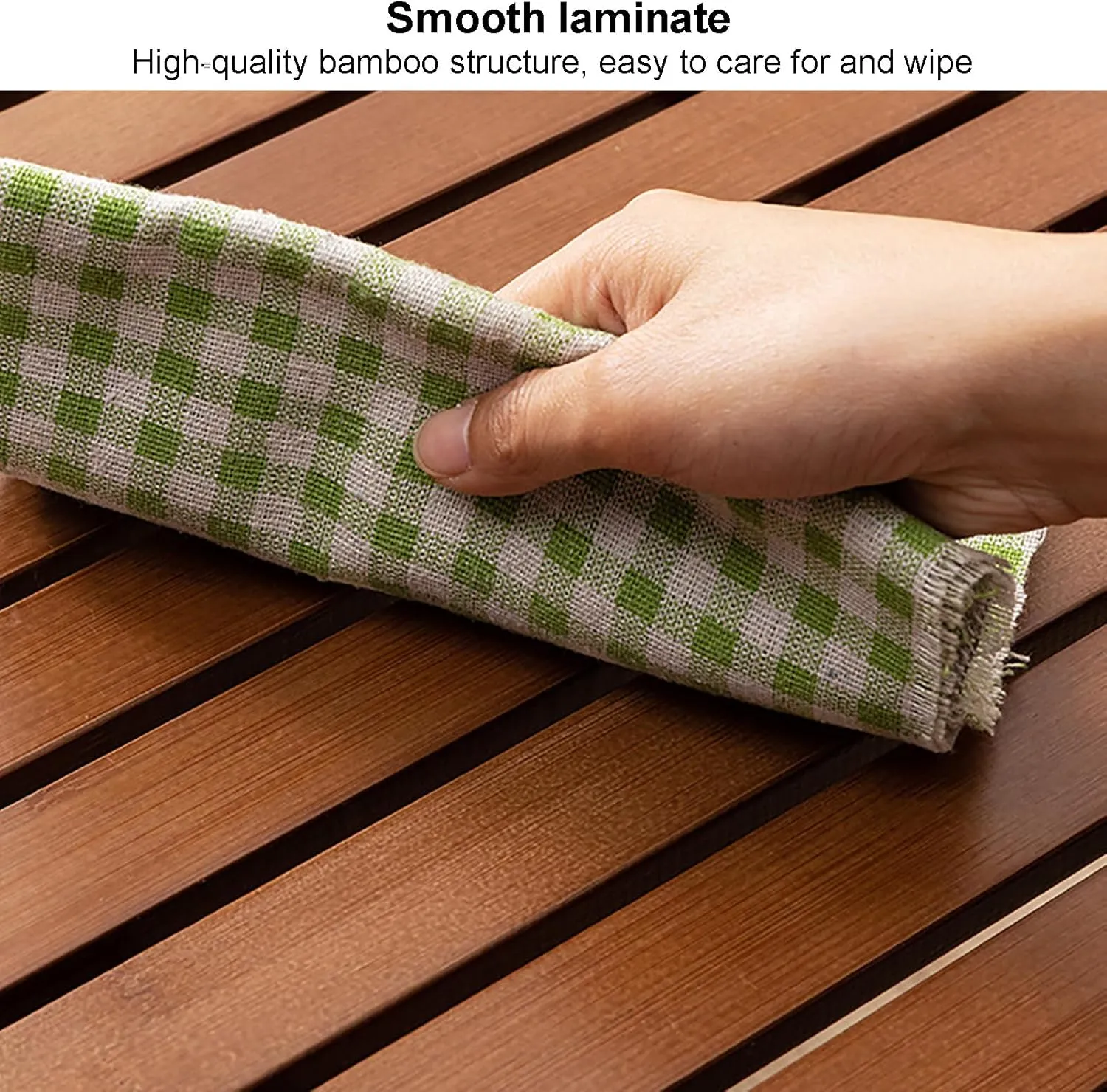 Folding Camping Table, Camping Egg Roll Table Portable Roll-up Picnic Table with Easy Carrying Bag, Lightweight Bamboo Outdoor Table for Picnic BBQ Backyard Beach Party