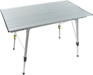Folding Tables Camping Table Folding Aluminum Roll Up Top Lightweight Portable Compact Camp Table Weatherproof and Rust Resistant