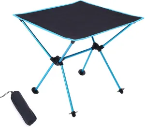 Folding Tables Oxford Cloth Foldable Camping Table Lightweight Folding Table Compact Roll Up Tables Table for Fishing Picnic BBQ