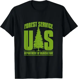 Forest Service US Department of Agriculture United States T-Shirt
