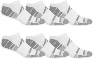 Fruit of the Loom Men's Breathable Lightweight Performance No Show Socks