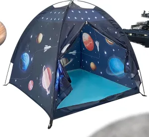 Gentle Monster Space Play Tent for Kids, Indoor Universe & World Playhouse for Boys, Imaginative Gift for Toddlers & Children 3 4 Years Old, Up - 47 x 47 x 43 Inch