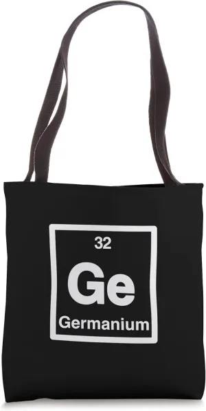 Germanium - Ge - Periodic Table of Elements - Science Gifts Tote Bag
