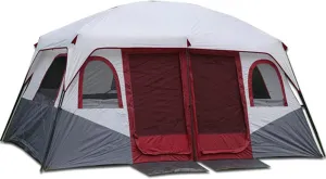 GeRRiT 8-12 Person Dome Tent 2 Bedroom Large Family Tent Camping Tents Shelters Festival Essential Doble Layer Tent for Hiking Camping Outdoor