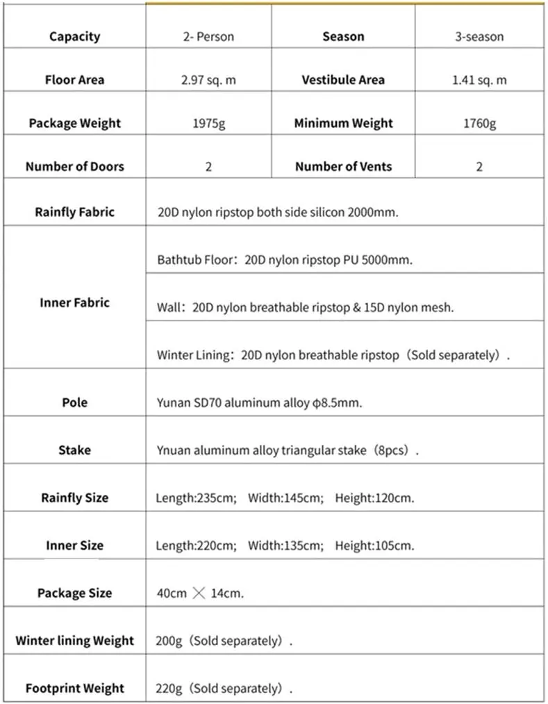 GeRRiT Tent, Rainstorm, Double, Three Seasons, 20D, Silicon, Outdoor Camping, Thickening Tent, Storage, Light, Anti-Strong Wind Equipment Waterproof Sunscreen Tent Cycling Hiking Camping Tent Small