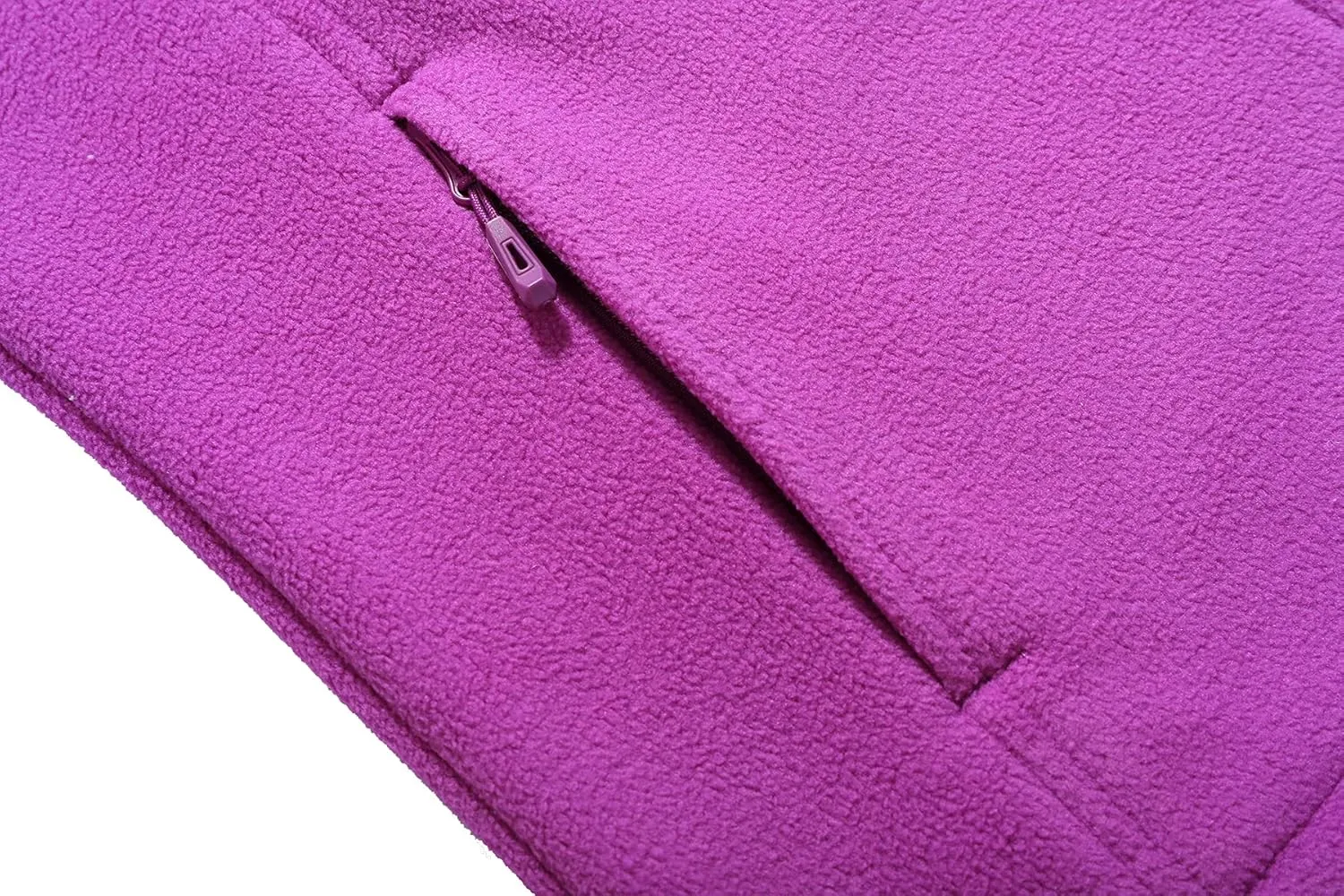 GIMECEN Women's Lightweight Full Zip Soft Polar Fleece Jacket Outdoor Recreation Coat With Zipper Pockets