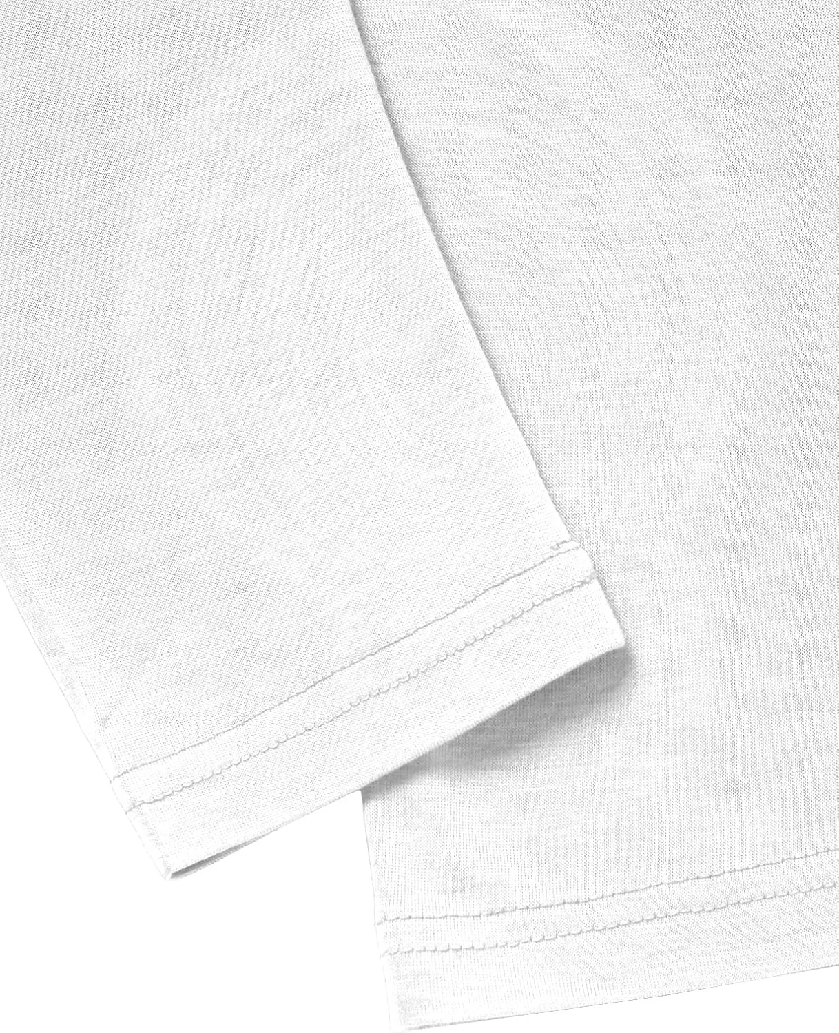 GIVON Mens Slim Fit Soft Cotton Long Sleeve Lightweight Thermal Crew Neck T-Shirt