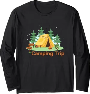 Go Outside Adventure Nature Hiking Camping Climbing Summer Long Sleeve T-Shirt
