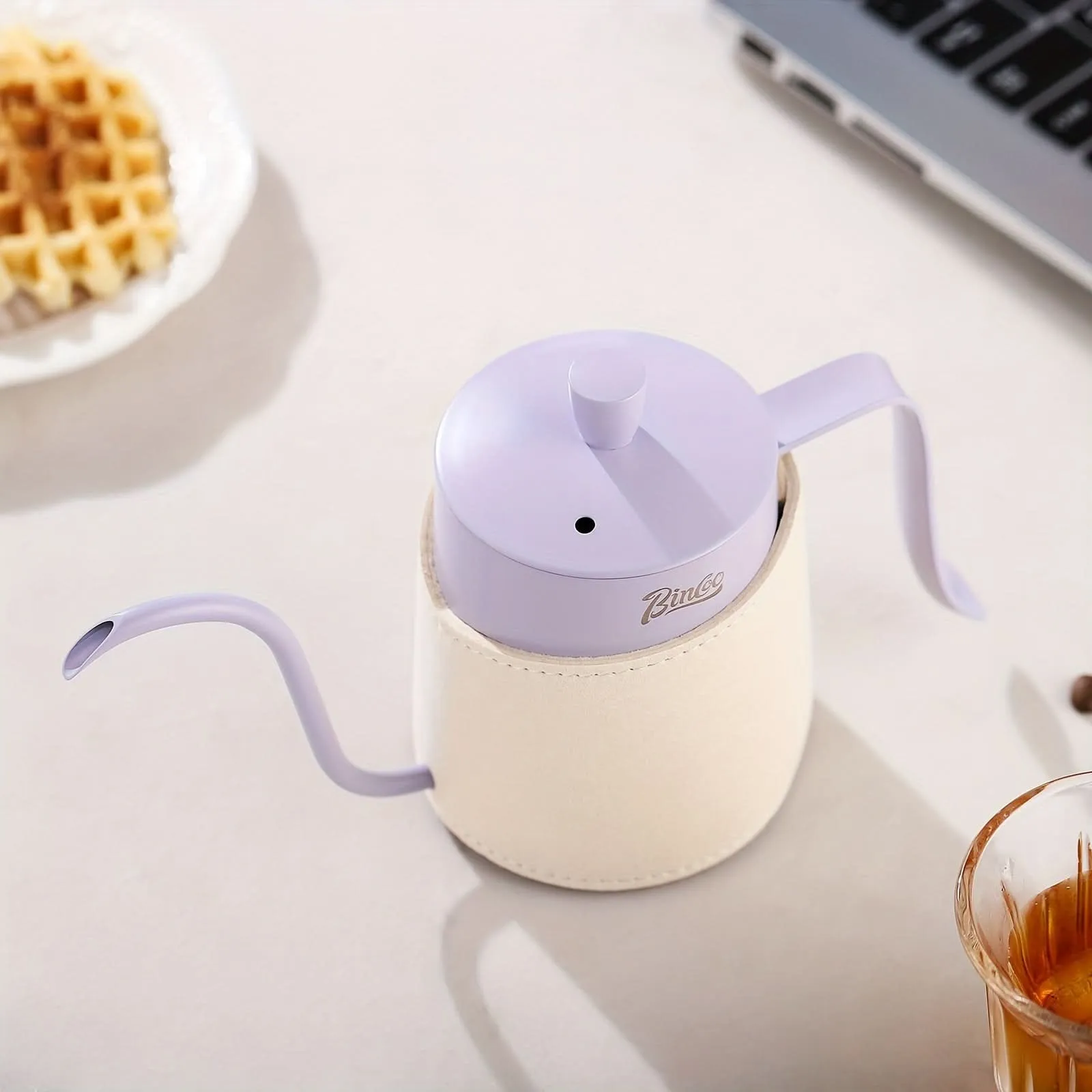 Gooseneck Kettle 12oz – Small Pour Over Coffee Kettle with Precision Flow Spout