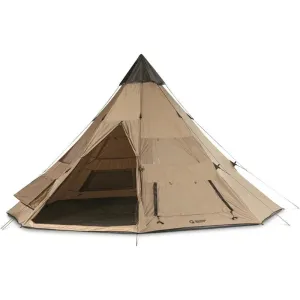 Guide Gear 18' Teepee Tent - Waterproof 8-Person Canvas Camping Shelter