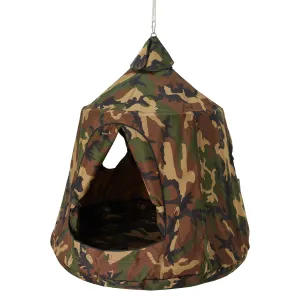 Hanging Tree Tent Inflatable Base, Ceiling Swing Pod Play Tent for Kids & Adults