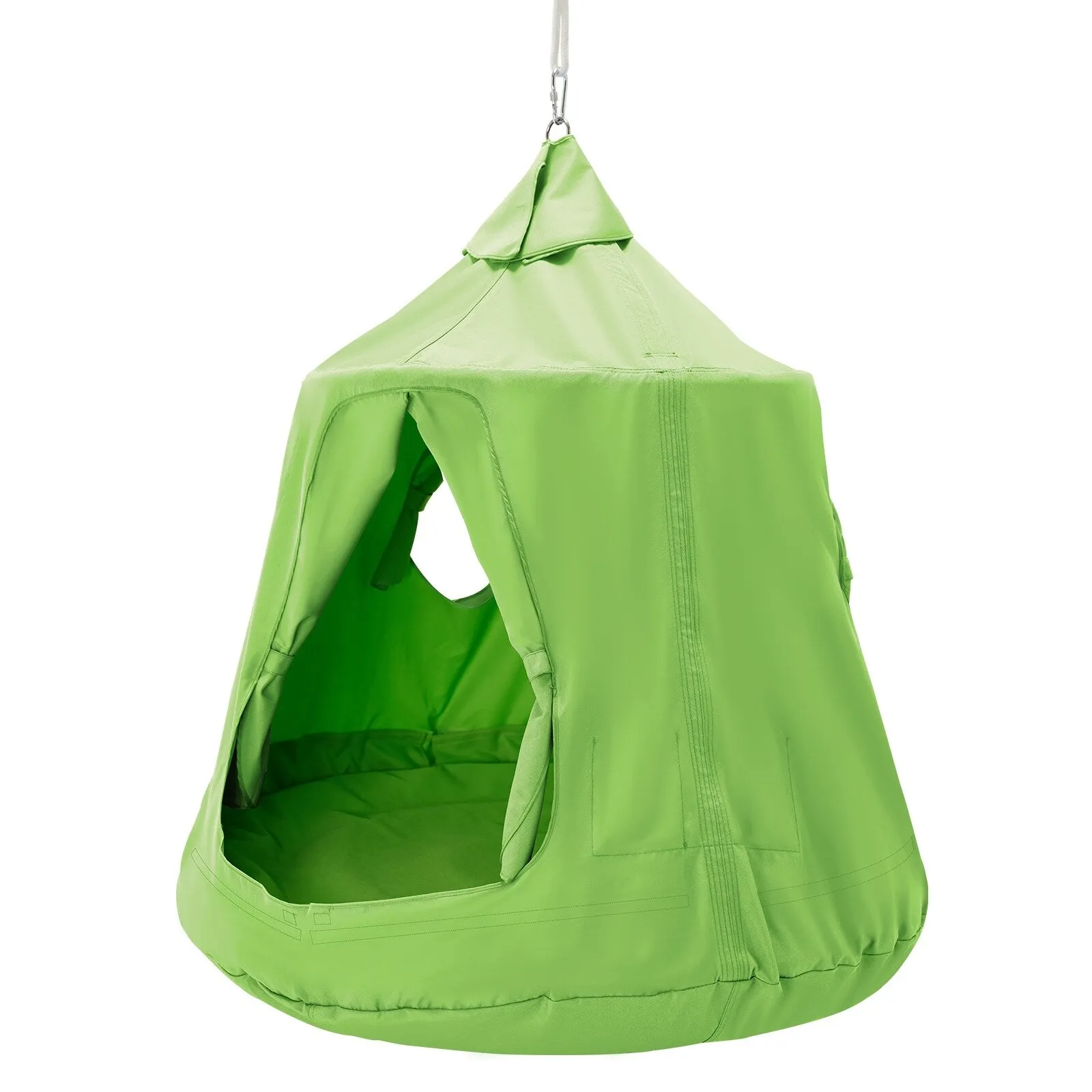 Hanging Tree Tent Inflatable Base, Ceiling Swing Pod Play Tent for Kids & Adults