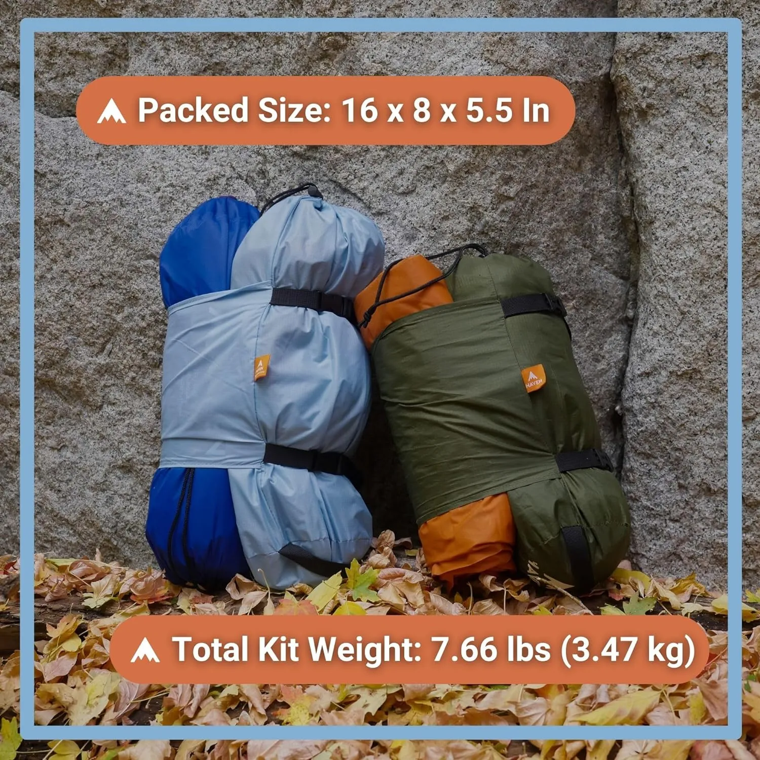 Haven Tents Lay Flat Hammock Tent - Waterproof Tent & Camping Hammock with Mosquito Net - Includes Insulated Pad and Rainfly - Haven Tent, Haven XL, Haven Safari