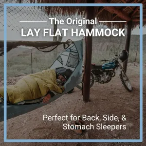 Haven Tents Lay Flat Hammock Tent - Waterproof Tent & Camping Hammock with Mosquito Net - Includes Insulated Pad and Rainfly - Haven Tent, Haven XL, Haven Safari