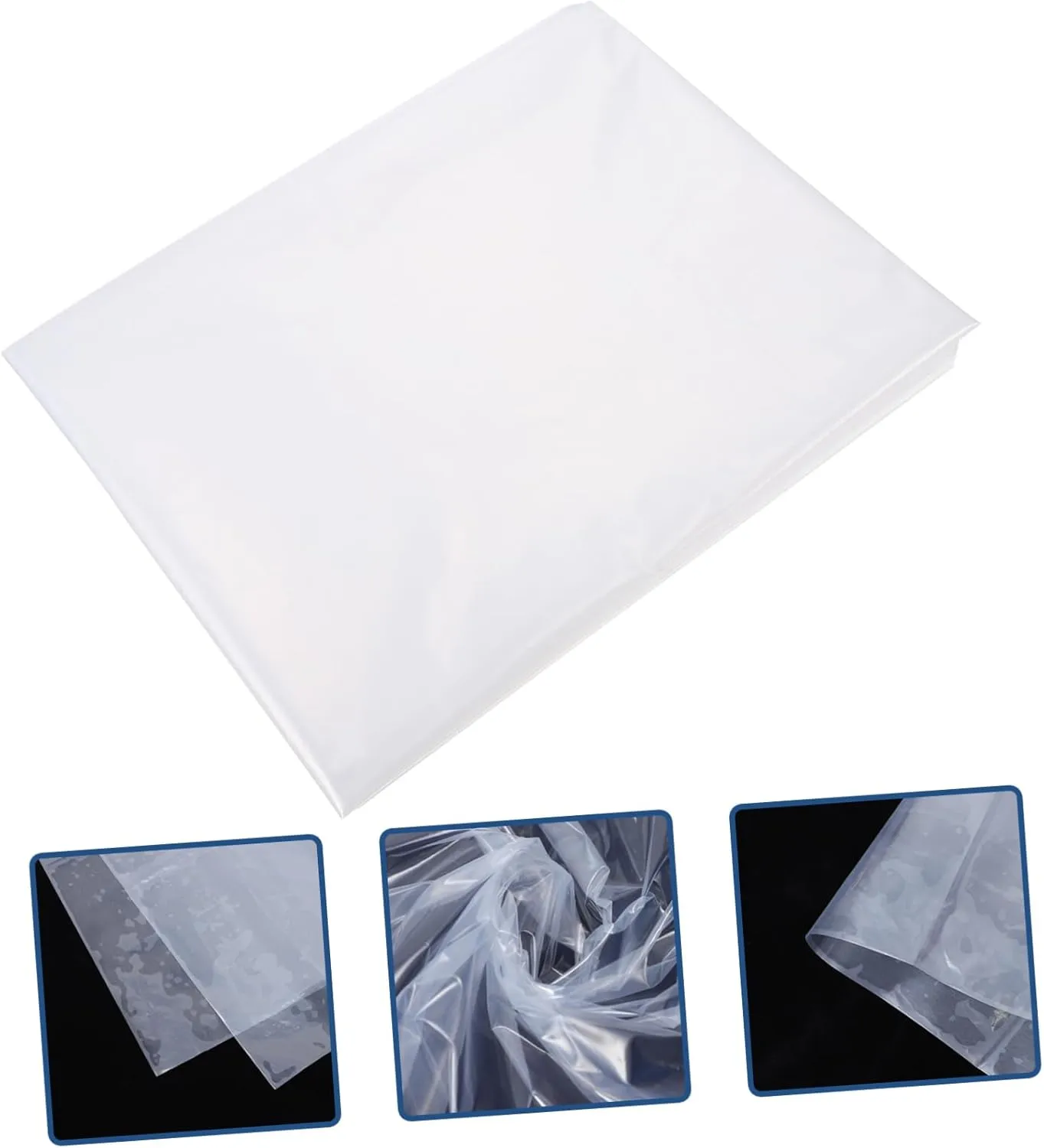 Heavy Duty Tarp Multipurpose Waterproof Dustproof Cover for Garden Canopy Boat Travel