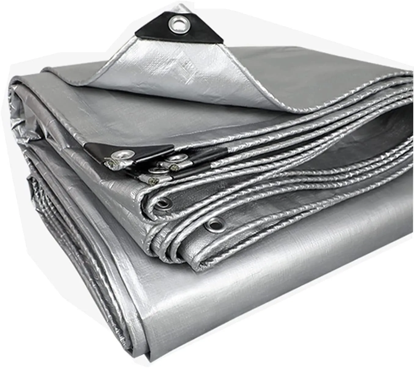 Heavy Duty Tarp Poly Tarpaulin Multipurpose Camping Cover 3m x 5m
